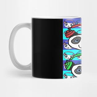 Panda,D.J.Vinyl,Graffiti Panda by LowEndGraphics Mug